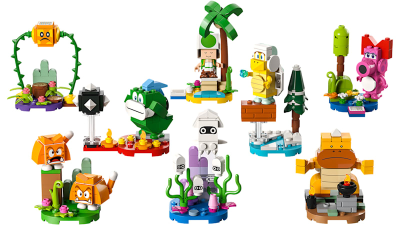 Lego mario bros personajes online